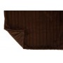 Плед Corduroy J-Line, Коричневый цвет, 180x130x3 см