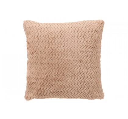 Подушка декоративная J-Line, Коричневый цвет, 45 x 45 x 15 см