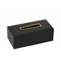 Салфетница J-Line, Чёрный цвет, 26 x 13.5 x 8 см