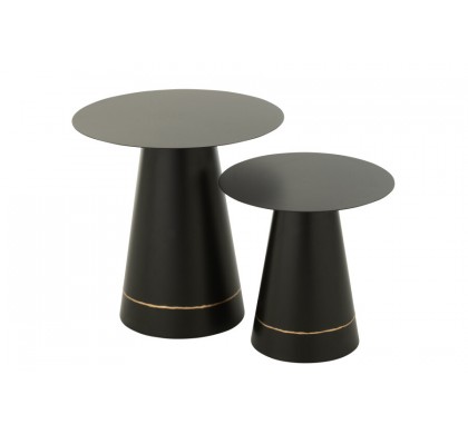 Комплект из 2 журнальных столиков J-Line, 50 x 50 x 50 см