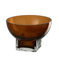 Ваза J-Line, Коричневый цвет, 20 x 20 x 13 см