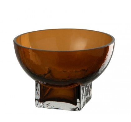 Ваза J-Line, Коричневый цвет, 20 x 20 x 13 см