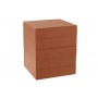 Шкатулка J-Line, Дерево, 19.3x19.3x22.8 см