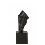 Декор J-Line, Черный цвет, 18.5 x 14 x 44 см