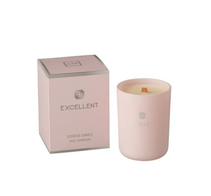 Свеча ароматическая Excellent Glass Pink Small-50u
