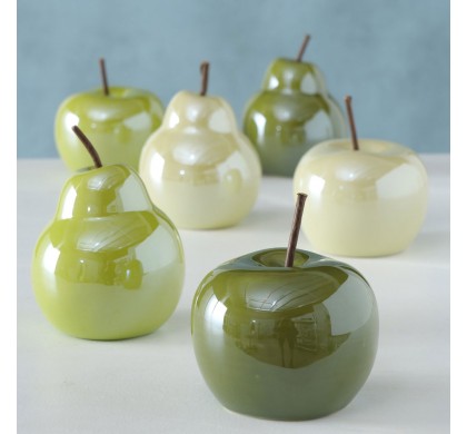 Декор Boltze Perly Pear Apple Фарфор 13 см