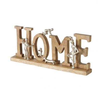 Настольный  декор Boltze Lettering Home 8x26 см
